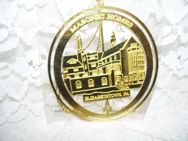 Christmas Ornament Masonic Home Elizabethtown PA