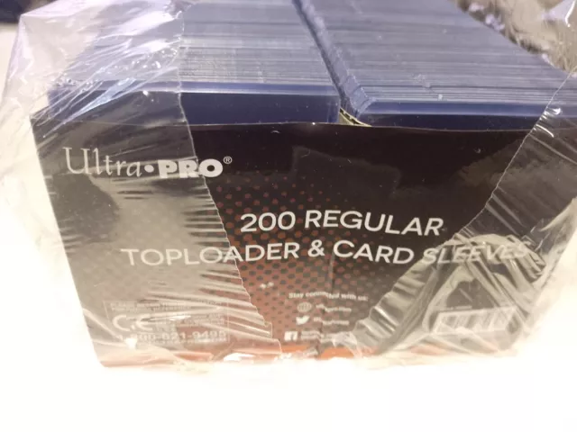 200 PROTÈGES CARTE Rigide pour Pokémon / Ultra PRO Regular Card Toploaders  😃 EUR 35,00 - PicClick FR