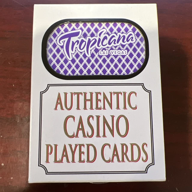Tropicana Casino Las Vegas Deck of Playing Cards