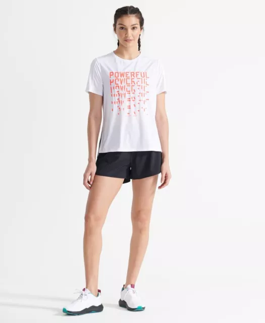 Superdry Damen Training Tech Touch T-Shirt Größe 42