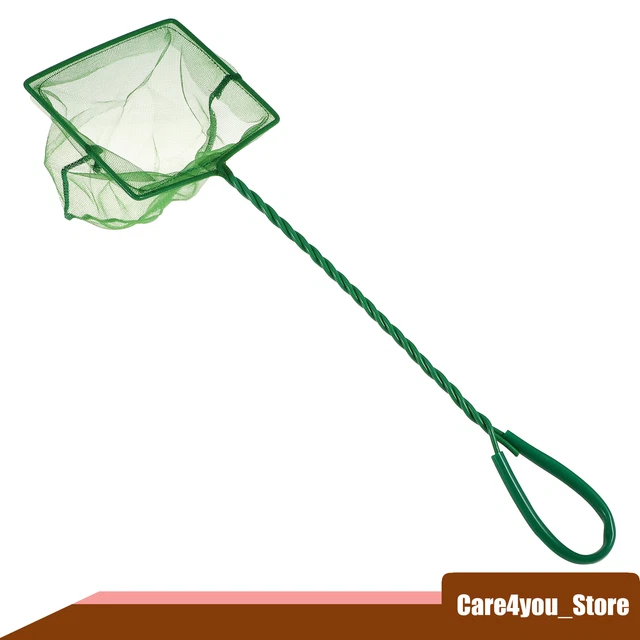 1Pcs Aquarium Fish Net Fish Tank Accessories Small Fish Fine Net Green 5''