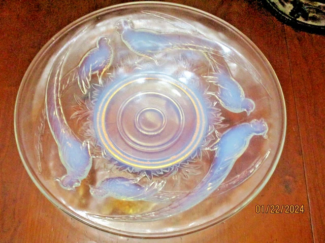 Dino Martens - Grand plat en verre d'art de Murano Tutti Frutti AVEM En Dino Martens - Grand plat en verre d'art de Murano Tutti Frutti AVEM En