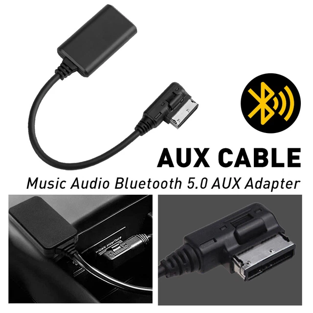 AMI MMI Bluetooth Music Interface AUX Audio Cable Adapter For Audi A3 A4 A5 Q7