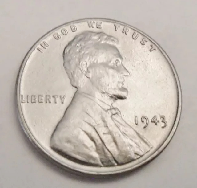 1943 P Lincoln Steel Wheat Cent / Penny  AVE CIRCULATED  **FREE SHIPPING**