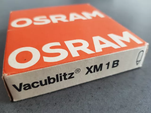 OSRAM Vacublitz XM 1 B / Fotoblitz / Photoflashes / 10 Stk.