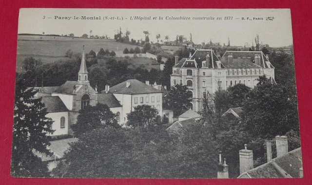 Cpa 1920-1930 France Saone & Loire 71 Paray-Le-Monial Hopital Et La Colombiere