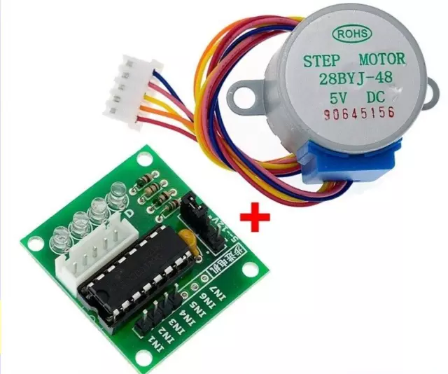 5V 4-Phase 28BYJ-48 DC Getriebe Schritt Stepper Motor + ULN2003 Fahrer Bord ULN2