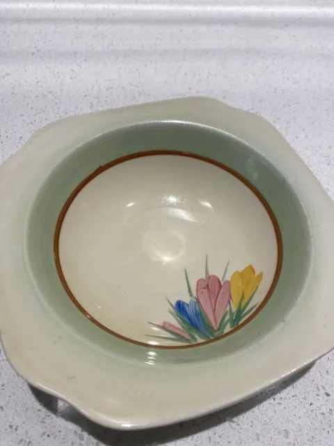 Clarice Cliff Spring Crocus Dessert Bowl