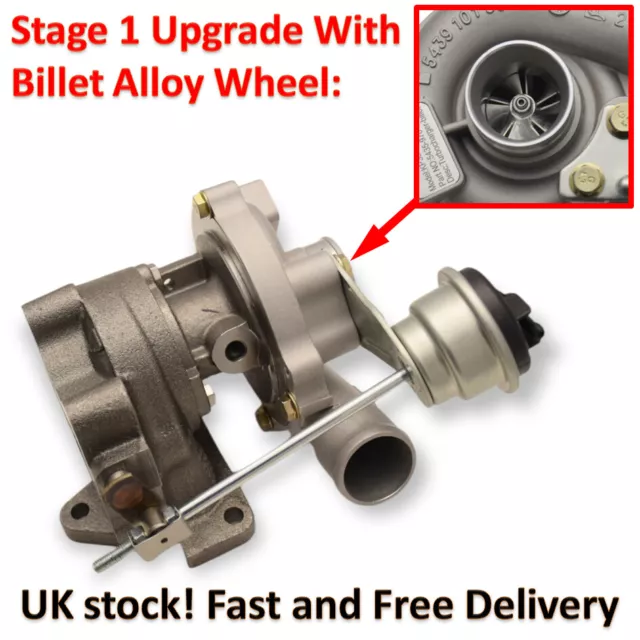 Turbocharger for Dacia Logan  / Renault Clio Kangoo 1,5 dCi New Turbo Upgrade