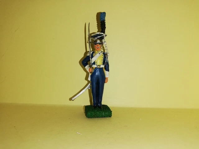 Soldat De Plomb Guy Jouglet | Lancier Légion De La Vistule 1er Empire | 54 Mm
