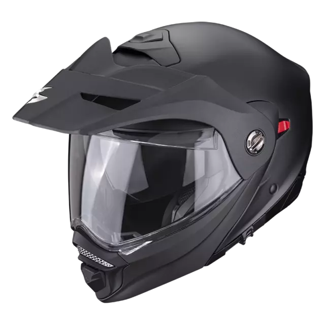 Scorpion ADX-2 Matt Pearl Black Adventure Helmet - New! Fast Shipping!