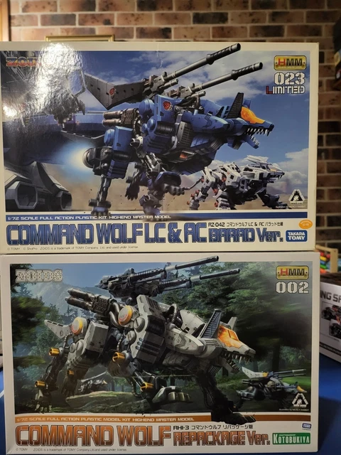 Kotobukiya Zoids RHI-3 Command Wolf – Kit Modello In Plastica Ripack – Scala HMM, 22 Cm