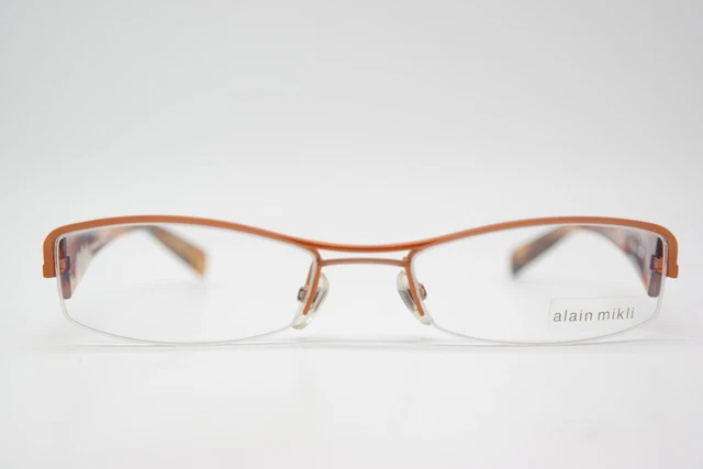 Lunettes Alain Mikli M0319 Bronze Marron Carré - Monture Neuve Sans étiquettes (Allemagne)