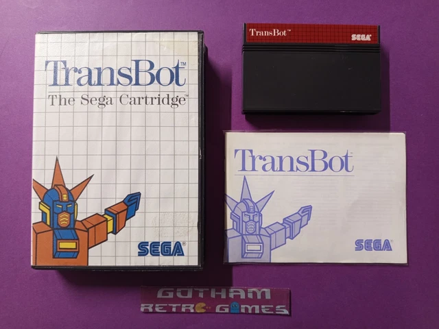 Jeu TransBot Pour Sega Master System (MK-4504-50) - Boîte D'origine - Bon état