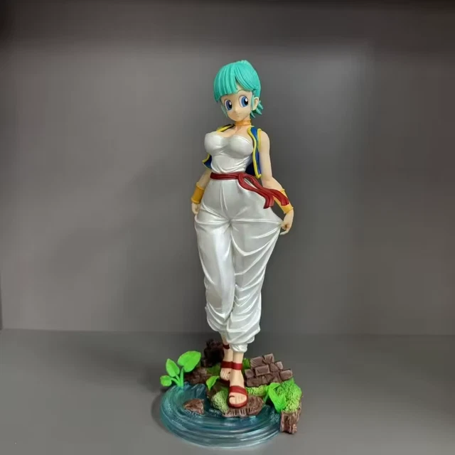 27cm Action Figure Do Anime Dragon Ball Z bulma lançamento pvc figura