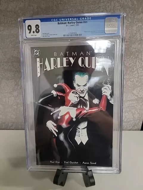 BATMAN HARLEY QUINN #nn CGC 9.8 WP 1st Print Alex Ross Painted Cover RARE HTF