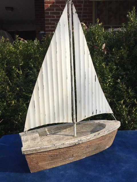 Náutico Enviar Réplica Estaño Sails Navegación Bermudas Alto Costa Playa Lago 2