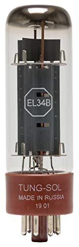 TUNG-SOL EL34B /MQ matched 4-piece straight/T indirectly heated pentode
