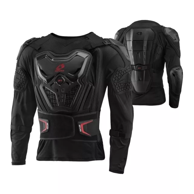 EVS G7 Ballistic MX Enduro Motocross Offroad Protektorenjacke schwarz