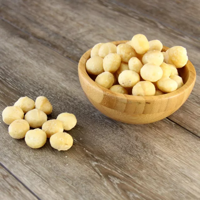 HEALTHY Roasted Salted Macadamia Nut Kernels - Healthy Fats &Vitamins Whole Nuts