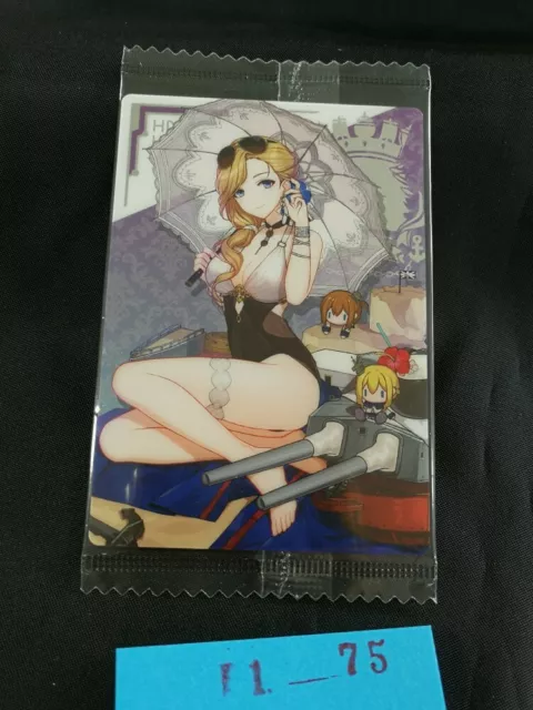 Azur Lane HMS SUSSEX Wafer Card R 17 Bandai 2017 Japan Game Anime