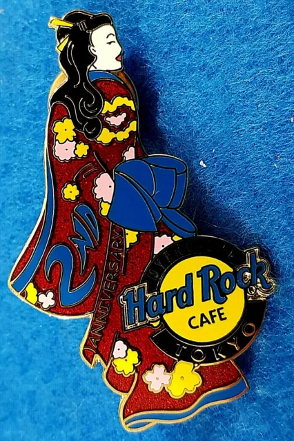 UYENO-EKI TOKYO JAPANESE GEISHA GIRL KIMONO 2ND ANNIVERSARY Hard Rock Cafe PIN