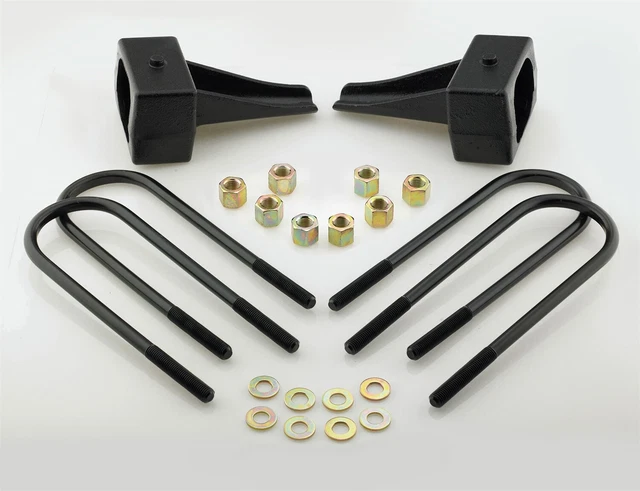 Pro Comp Suspension 62242 Level Lift Block With U-Bolt Kit