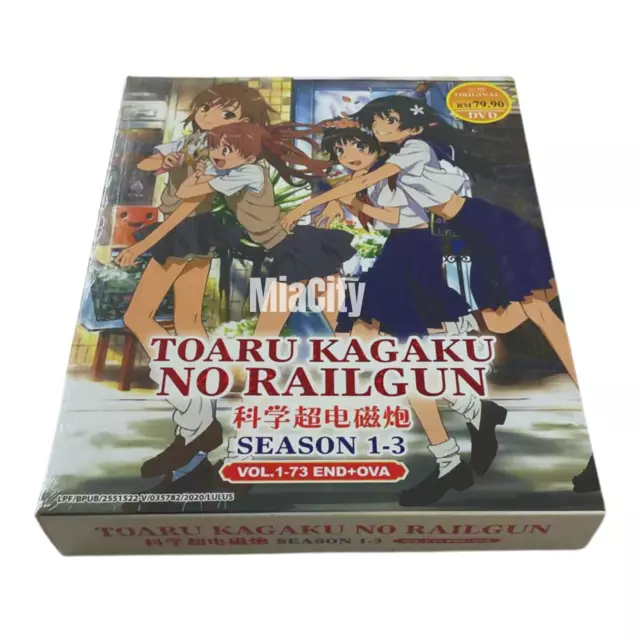 Toaru Kagaku No Accelerator ( TV 1 - 12 End ) DVD English Sub Region for  sale online