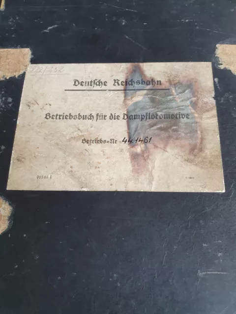 Betriebsbuch Dampflok DB 44 1461