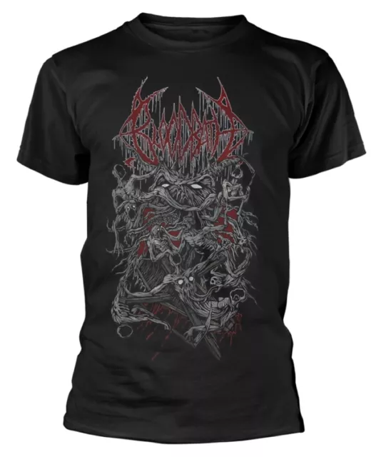 Bloodbath Old School Black T-Shirt NEW OFFICIAL