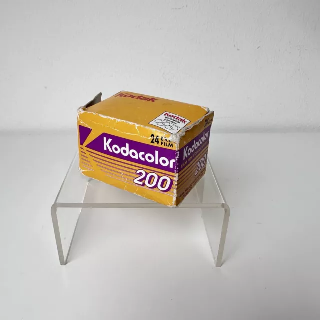 Kodak Kodacolor 200 35mm Camera Film Colour Roll 24 Exposure Expired Boxed 2