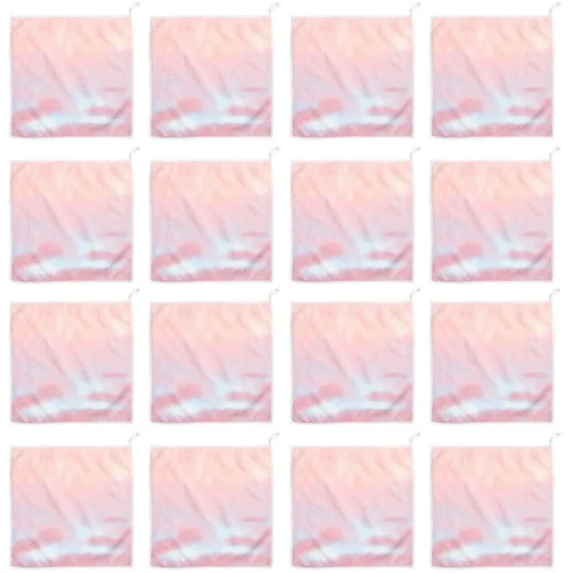 100% algodón nuevo súper suave toallas pequeñas 15 paquetes lavar paños  azul burdeos rosa -  España