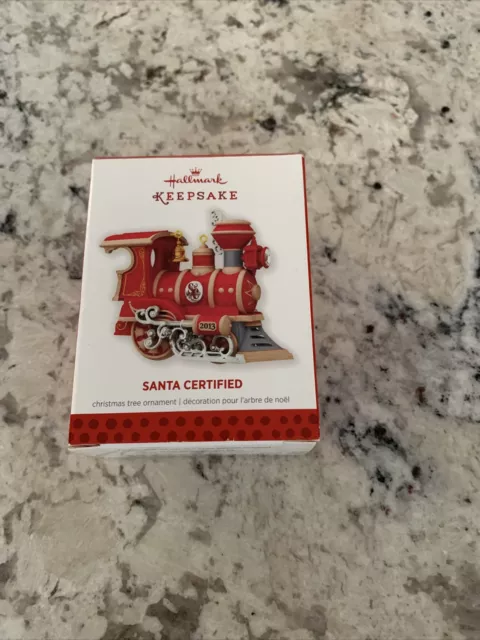 Brand new 2013 Hallmark Keepsake Santa Certified 1st in the certified series