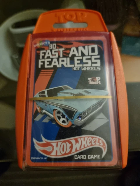 Hot Wheels Top Trumps neu & versiegelt