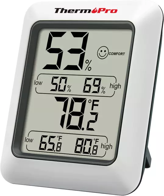 Termometro Digitale per Ambiente Misuratore Di Umidità E Temperatura per Casa