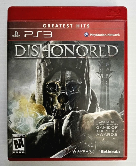 Jeu Dishonored Pour PS3 - Version PAL Italienne Complète (boîte, Notice) - Bon état