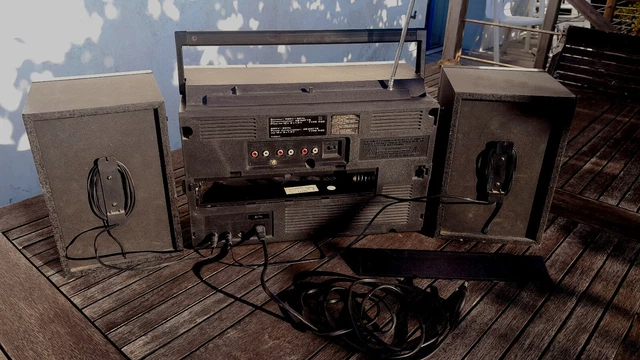 boombox ghettoblaster SABA radio-double-cassette-portable 3
