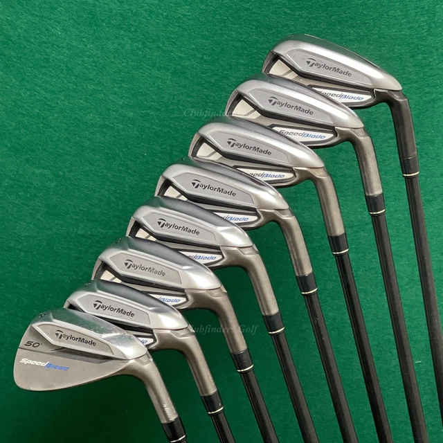 TaylorMade SpeedBlade 4-AW Iron Set 8 Matrix VeloxT 65g Graphite Regular