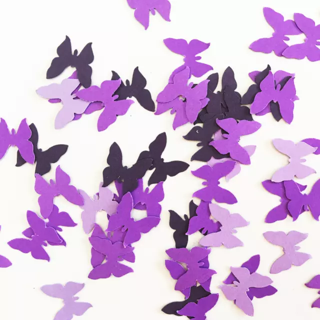 Martha Stewart Royal Butterfly Punch Purple Tone Party Decor Craft Confetti