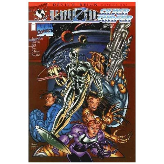 Weapon Zero/Silver Surfer #1 in Very Fine + condition. Marvel comics [d!