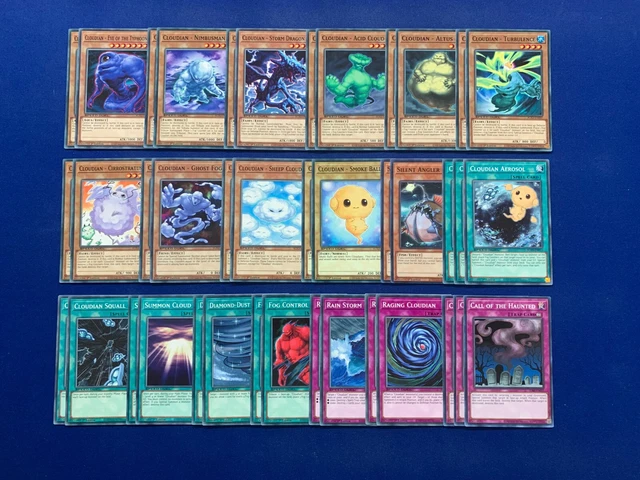 YU-GI-OH! GX - Adrian Gecko's Complete Cloudian Deck $29.99 - PicClick