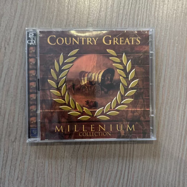 Country Greats - Millenium Collection (2CD)/ Zustand Gut