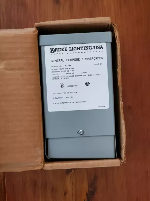 Ardee Lighting / USA - General Purpose Transformer - TW-500