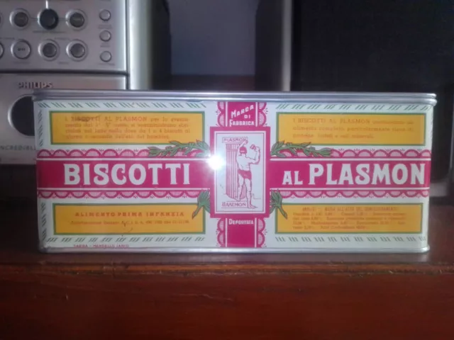 Scatola di latta Plasmon