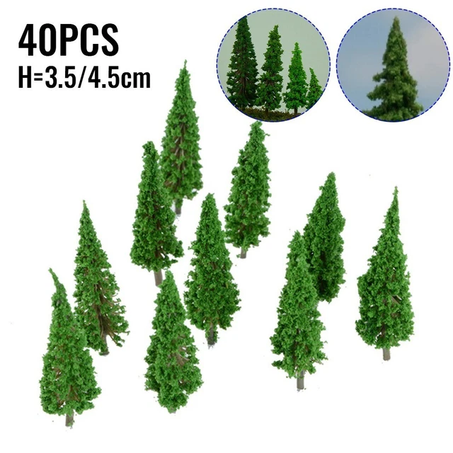 Bitray 6 Mini Alberi Di Palma In Plastica Per Diorami - Modelli Scala Da 8 Cm Con Cocco, Per Terrari, Giardini Fatati E Costruzioni In Scala
