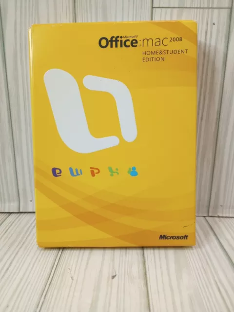 Microsoft Office 2008 Home and Student Edition for Mac