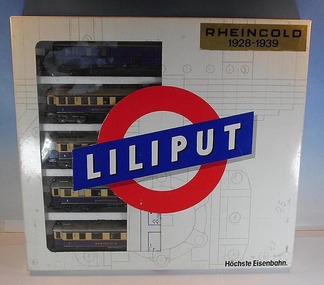 Liliput L386304 et L334497 voiture-restaurant et fourgon | Kaufen auf