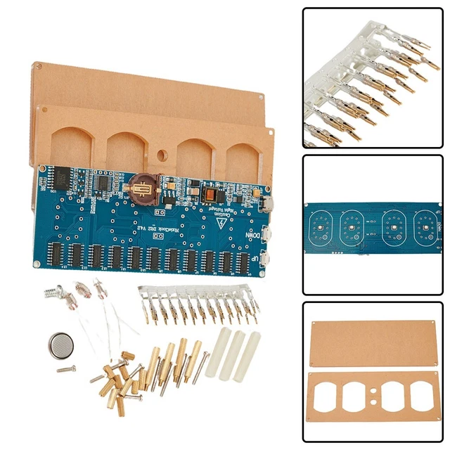 Horloge Kit Numérique 5V 1A 7 Sortes De Couleur Affichage DIY In12 In-12 Nixie