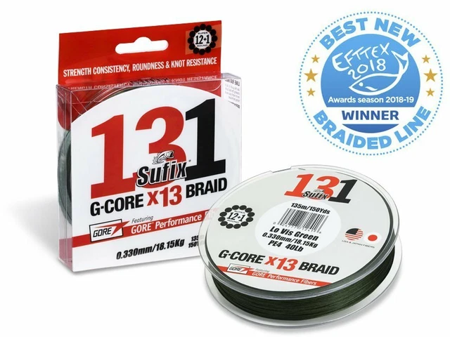 Tresse Sufix Performance Fuse 3.6 Kg - 275 M - Smoke Blue - Neuf