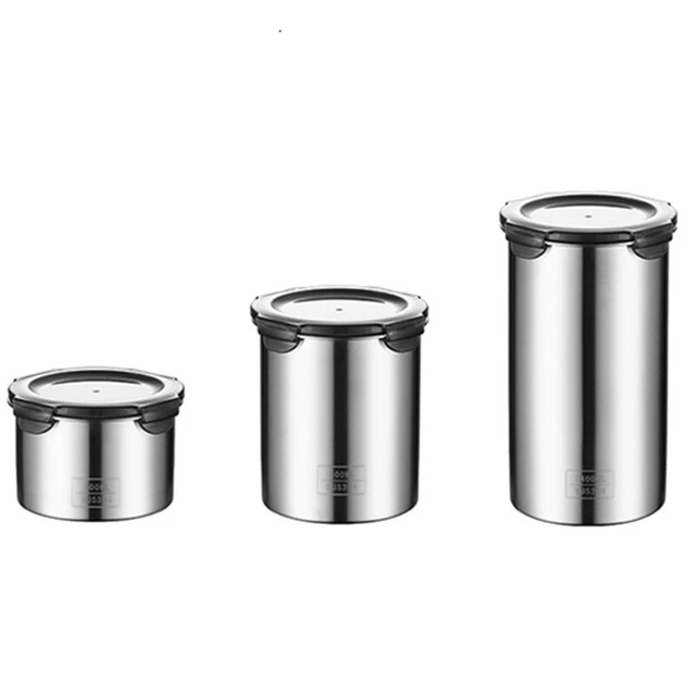 Scatola per Condimenti con Coperchio, 4 Scomparti Porta Condimenti Vasi per Spezie con Manico E 4 Cucchiai Barattoli per Condimenti per La Cucina di Casa per Zucchero Sale Pepe(Rosa